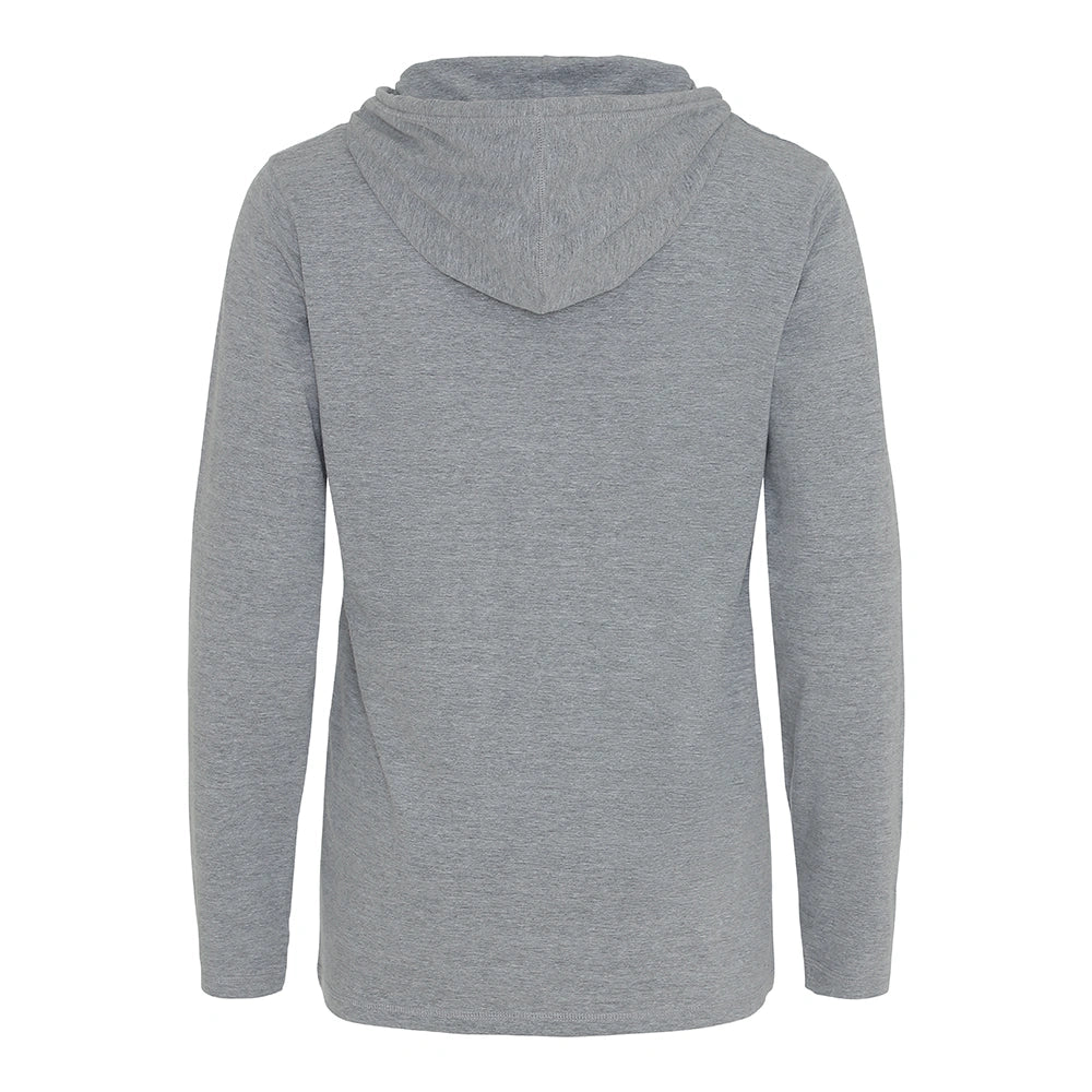 Hooded T-shirt bull logo