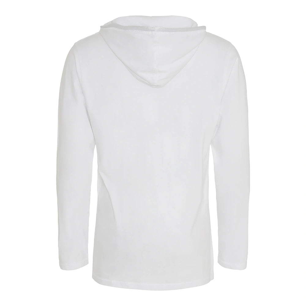 Hooded T-shirt bull logo